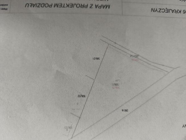 Działka leśna z planem zagospodarowania domki letniskowe