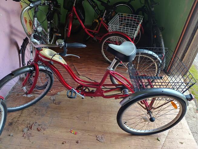 Rower rehabilitacyjny trójkołowy