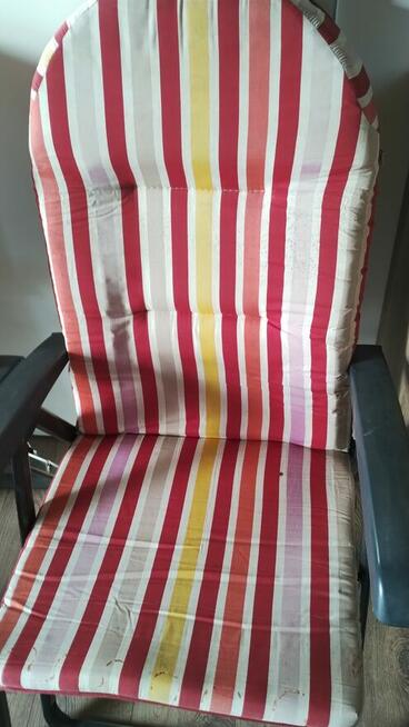 Sprzedam dwa fotele ogrodowe rozkładane