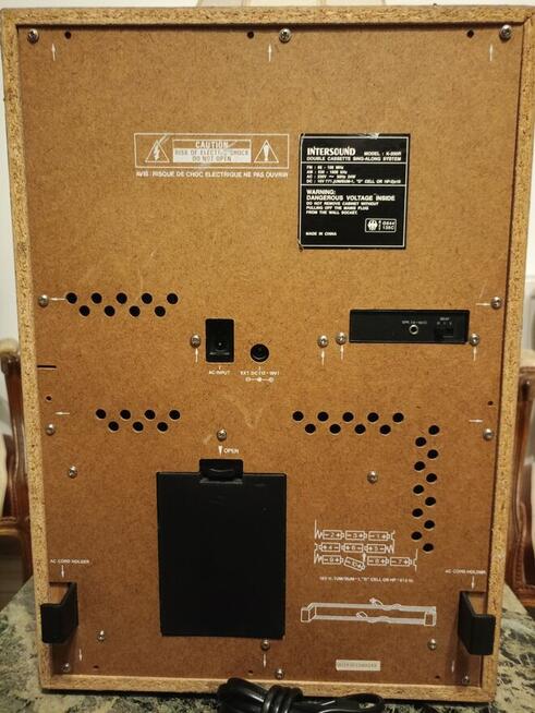 Magnetofon Radio Karaoke Vintage