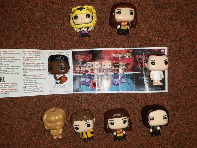 10 figurek Funko POP Harry Potter Stanger Things Kinder