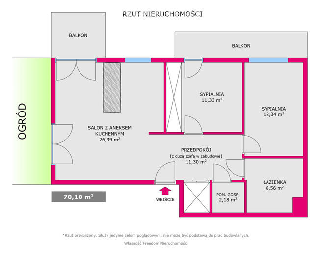 Ustawne, zadbane z ogródkiem-blisko Cygański Las
