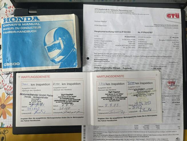 Honda CB 500 R Transport Raty Największy Wybór Motocykli w PL KSIĄŻKA Serwis