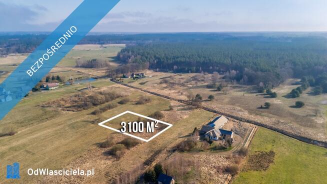 Działka w zielonej okolicy z wydanymi warunkami pod Szczecinem