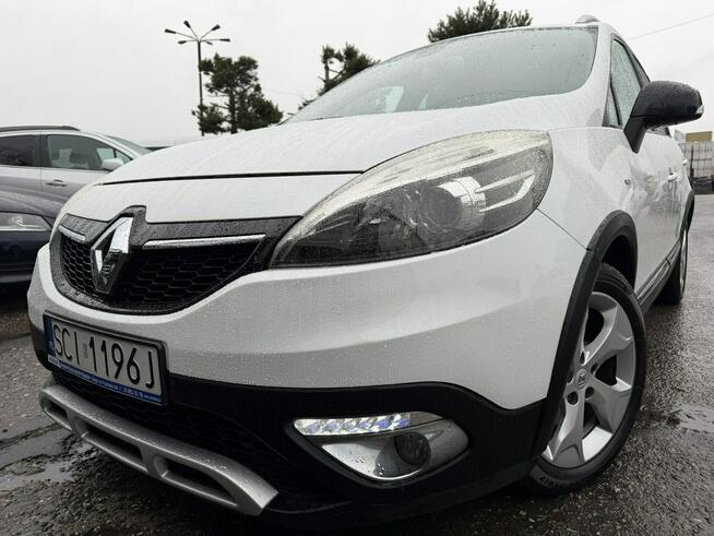 Renault Scenic XMod, Klimatronic 2-stref, Półskóra, Nawigacja, Tempomat, 2 kpl. opon