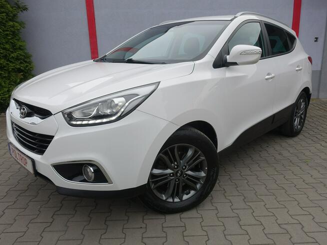 Hyundai ix35 1,7D Navi Ledy Półskóra Navi Serwis ASO rej.2014 VIP Gwarancja