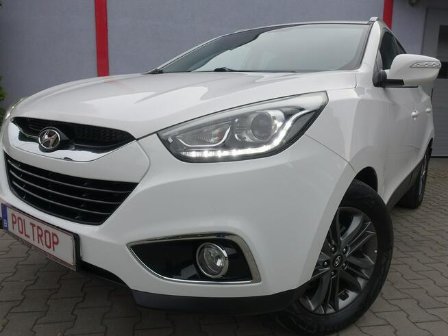 Hyundai ix35 1,7D Navi Ledy Półskóra Navi Serwis ASO rej.2014 VIP Gwarancja