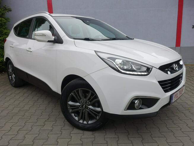 Hyundai ix35 1,7D Navi Ledy Półskóra Navi Serwis ASO rej.2014 VIP Gwarancja