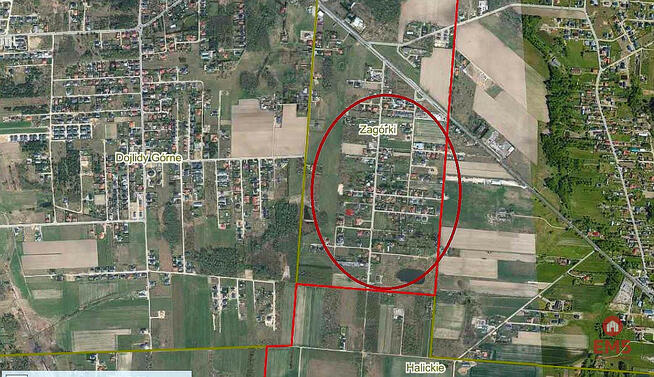 Działka inwestycyjna Białystok Zagórki,