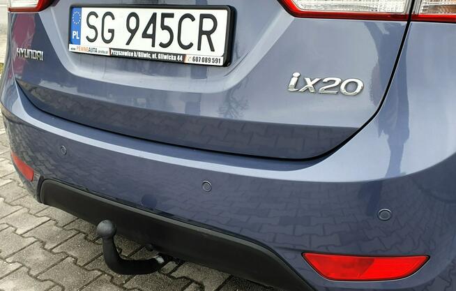 Hyundai ix20 Bezwypadkowy/6 biegowa skrzynia/Czujniki parkowania przód+tył/Hak hol.