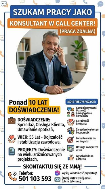 Szukam pracy zdalnej w call center