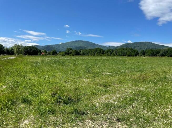 Piękna widokowa działka u podnóża gór o powierzchni 1483 m2