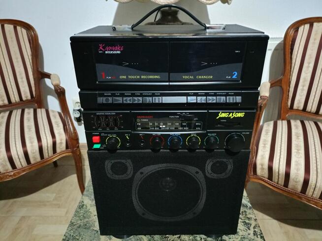 Magnetofon Radio Karaoke Vintage