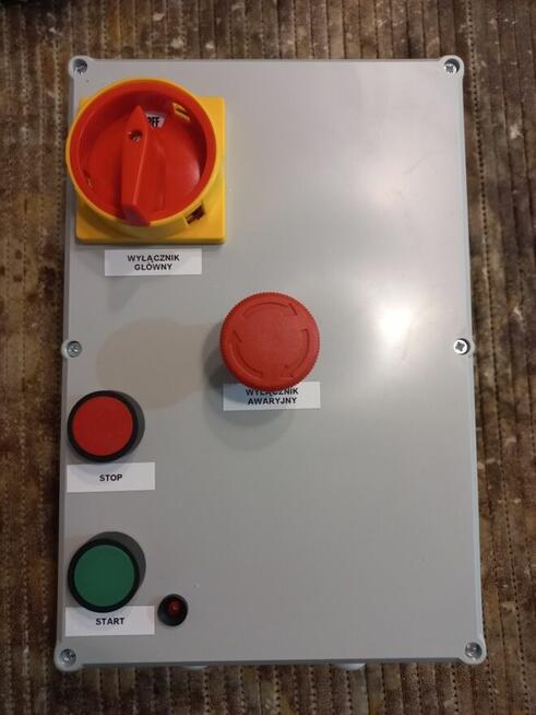 Sterownik silnika 3-f na pilota do taśmociągu, żmijki, podaj