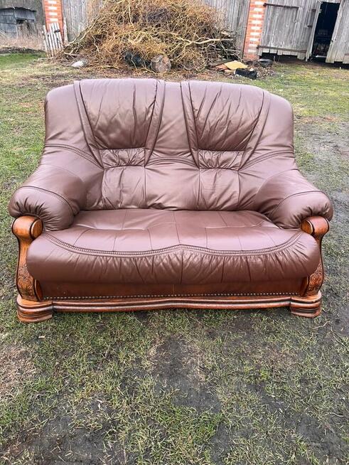 Kanapa skórzana 2 osobowa