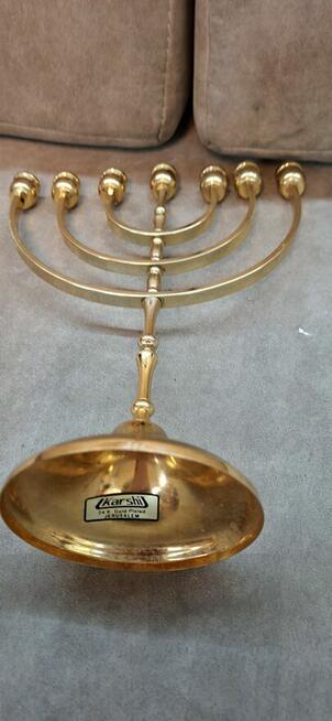 Świecznik menora marki Karshi z Jerozolimy