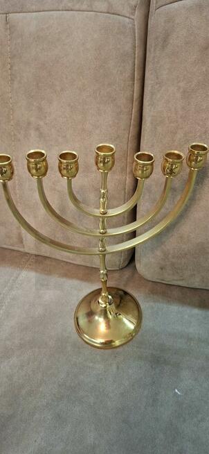 Świecznik menora marki Karshi z Jerozolimy