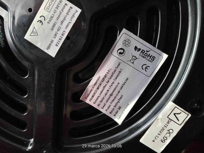 Sprzedam frytkownice beztłuszczową