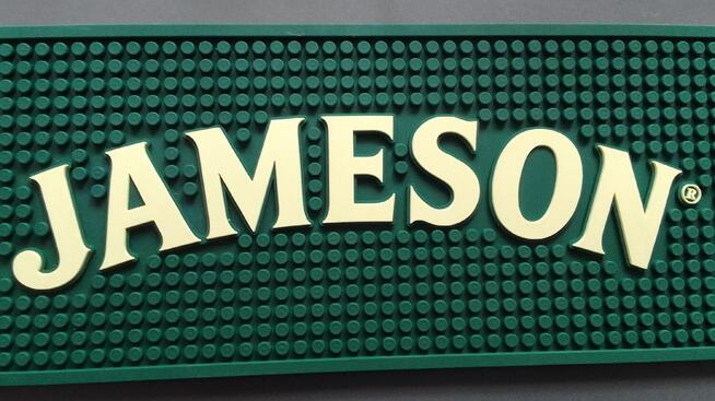 Mata Barowa JAMESON Ociekacz Suszarka Podkładka Barmata NOWA