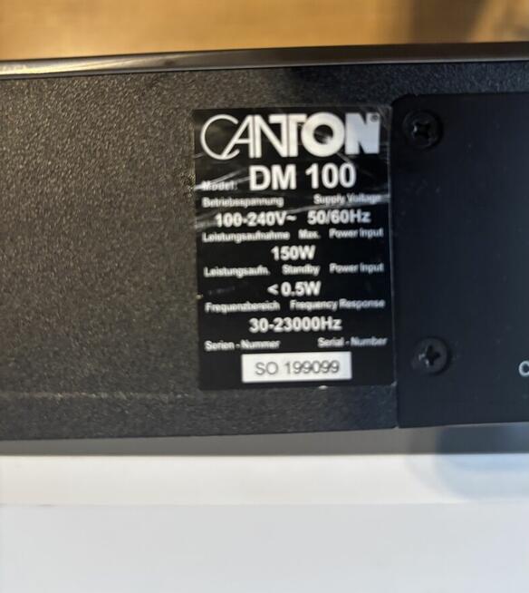 Soundbase Canton DM 100