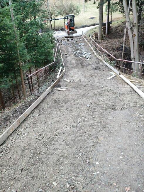 Usługi ziemne koparkowe