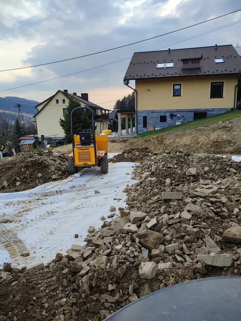 Usługi ziemne koparkowe