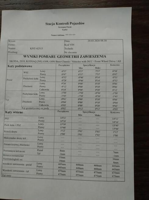 Skoda kodiaq 4*4 7osobowa 12mies gwaracji