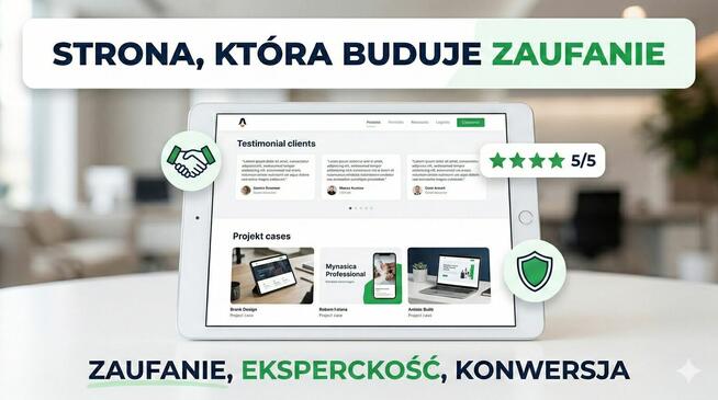 Zdobądź więcej klientów z Google. Szybka strona typu Landing