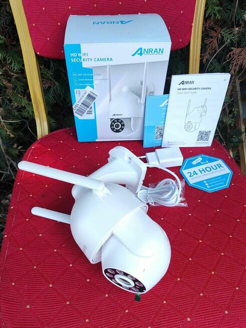 Kamera Bezpieczeństwa Obrotowa Zewnętrzna WiFi IP Monitoring