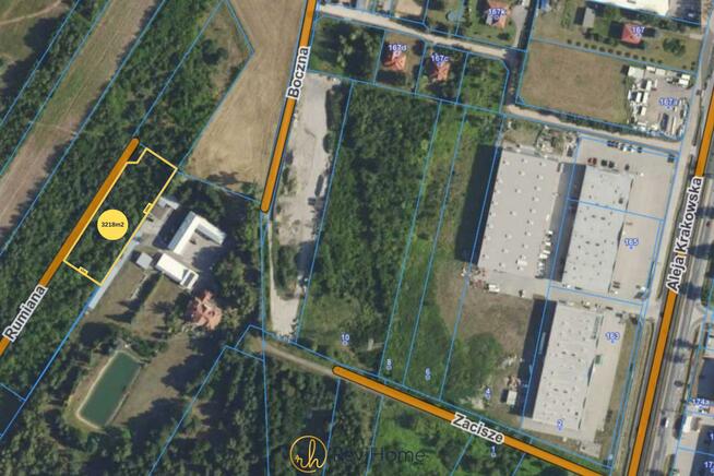 Działka budowlana Łazy gm. Lesznowola, Rumiana