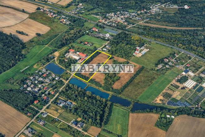 Libidza, 1,63ha, przy stawach, w całości budowlana