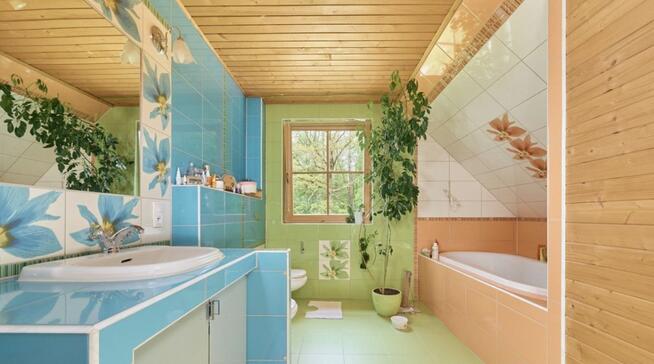 Artystyczny dom z ogrodem japońskim