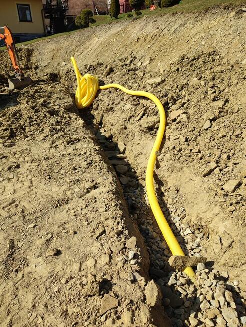 Usługi ziemne koparkowe