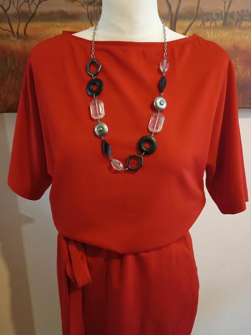 Czerwona sukienka Nowa L -40 zł