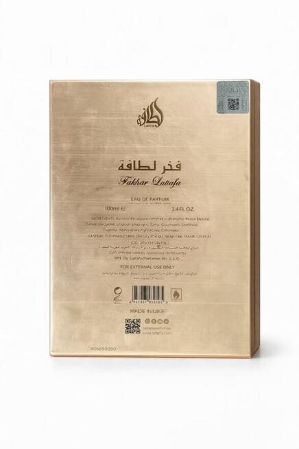 LATAFFA FAKHAR GOLD 100ml LUKSUSOWY ZAPACH ARABSKI *ORYGINAL