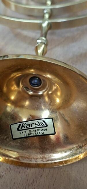 Świecznik menora marki Karshi z Jerozolimy