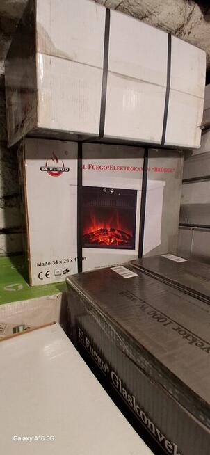 Kominki elektryczne nowe