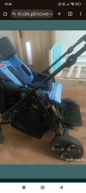 Wózek dla niepełnosprawnego