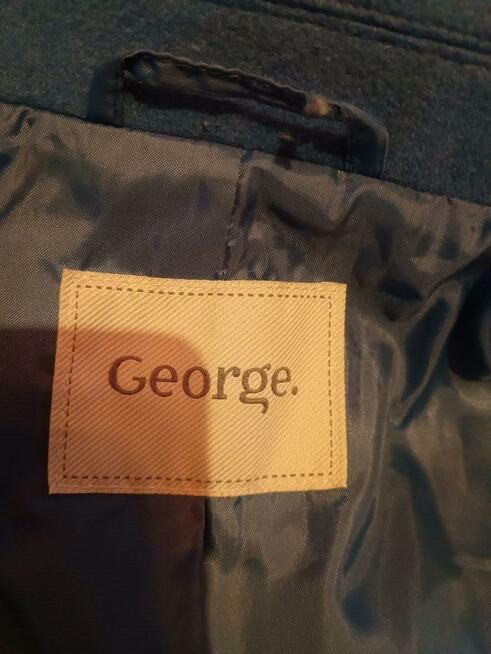 Niebieski płaszcz rozm.36 - 40 zł