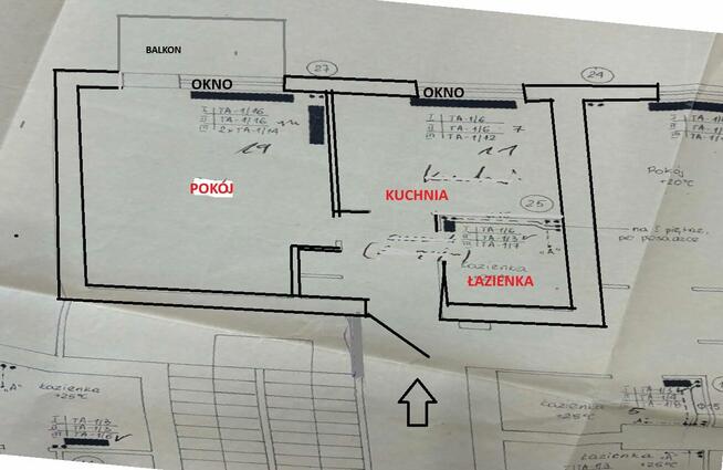 Mieszkanie 32,46 m² w centrum Siedlec , ul. Pułaskiego