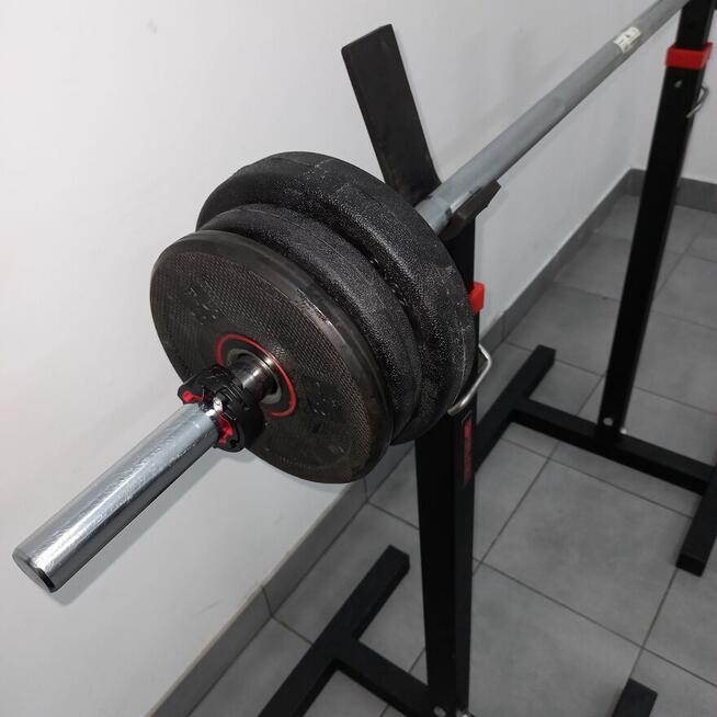 Gryf gładki do treningu Corength 155 cm / 28 mm 20kg , zacis