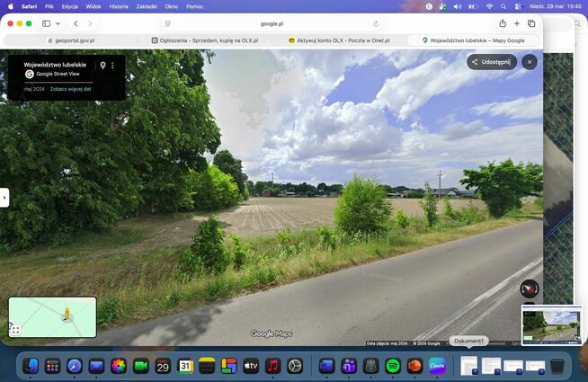 Działka Witulin, Lubelskie bezpośrednio