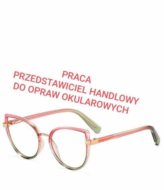 Praca przedstawiciel handlowy - okulary