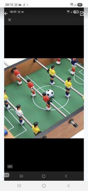 Piłkarzyki drewniane z rączkami