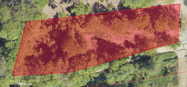 Działka Turze Pole 18a rekreacyjna