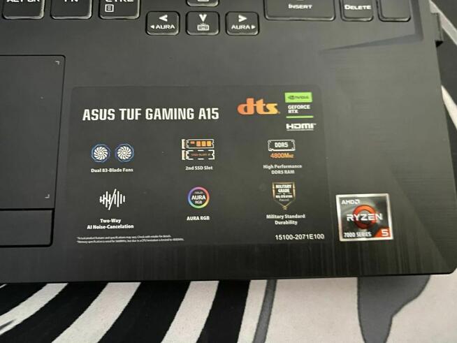 Laptop gamingowy ASUS