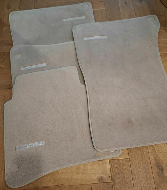 Dywaniki używane welurowe Mercedes-Benz S Long W 222