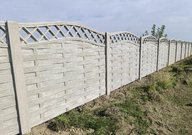 Płot Panelowy Ogrodzenie panelowe betonowe Siatka leśn Panel