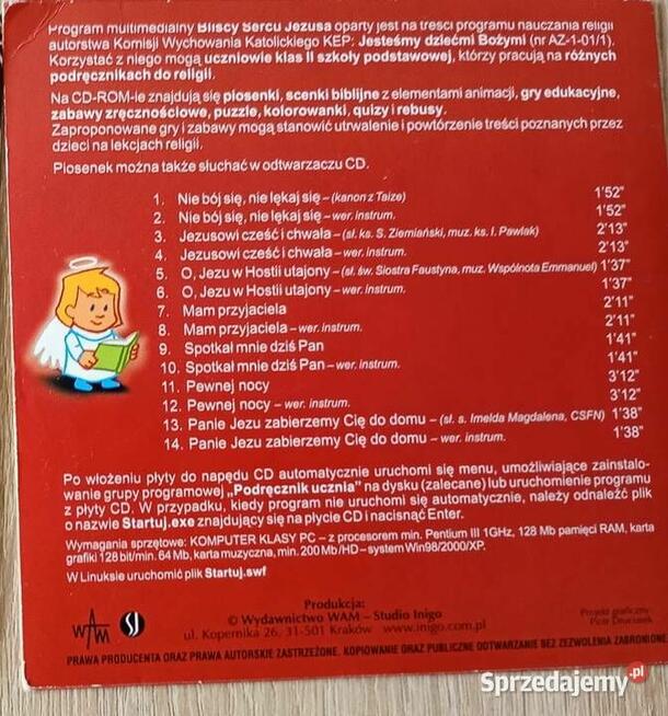 Bliscy Sercu Jezusa (CD) Płyta multimedialna dla ucznia
