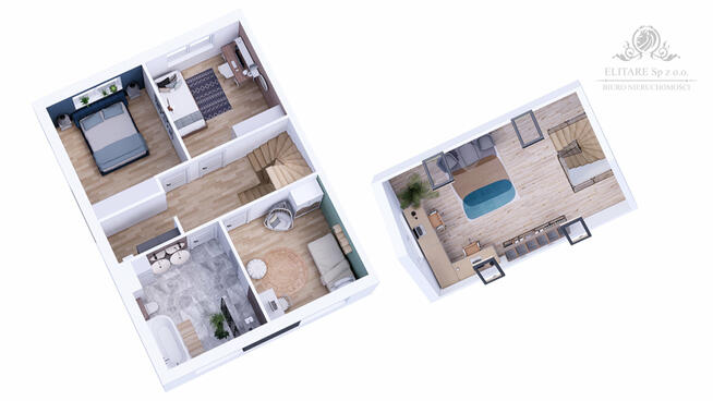 GOTOWY/Dom szereg środ. pow. 144,28m2 z ogrodem 70m2, Wrocław Jerzmanowo